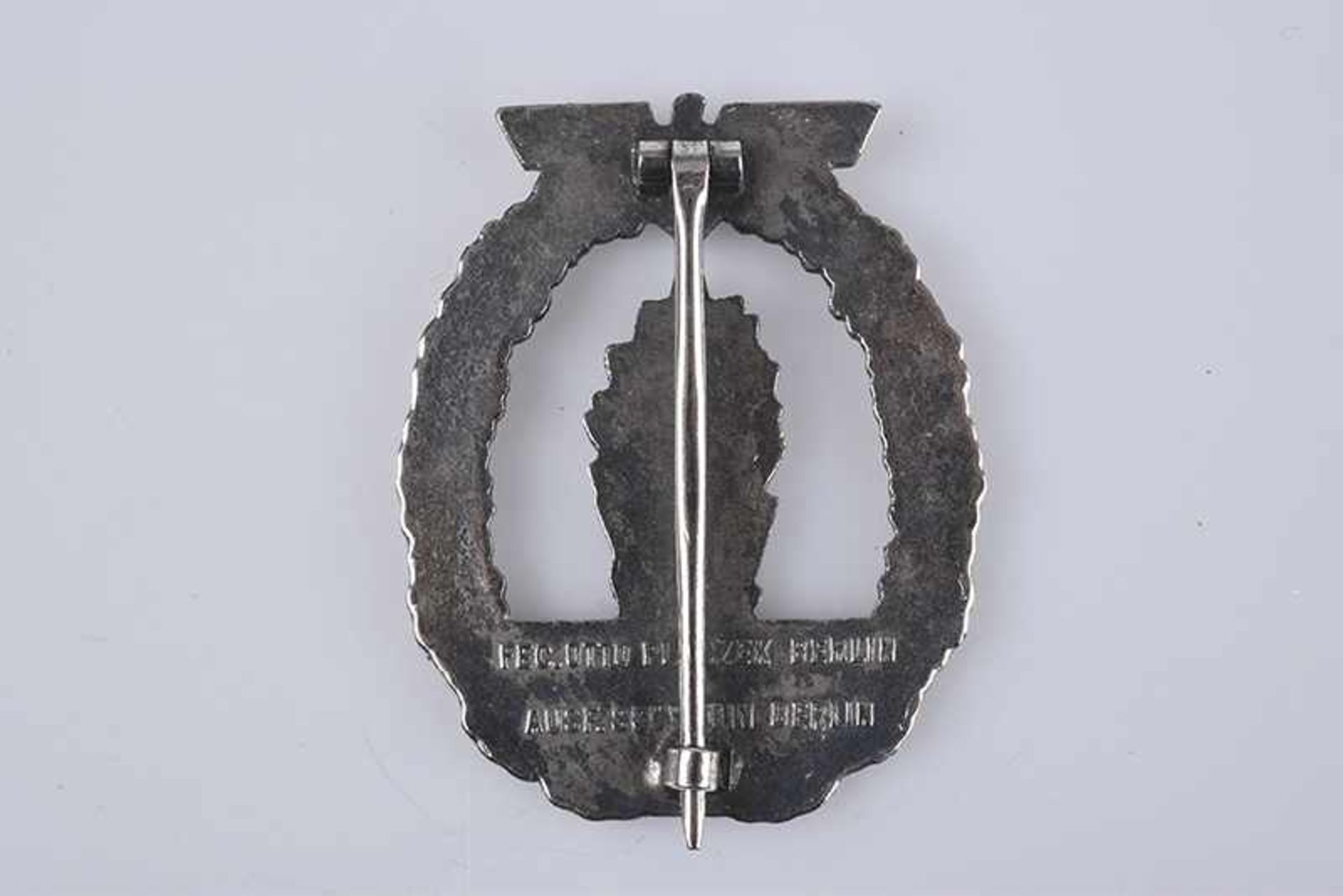 Orden WK II, Minensuch-Kriegsabzeichen, Buntmetall, gem. FEC.Otto Platzek, Berlin, Ausf. - Bild 2 aus 2