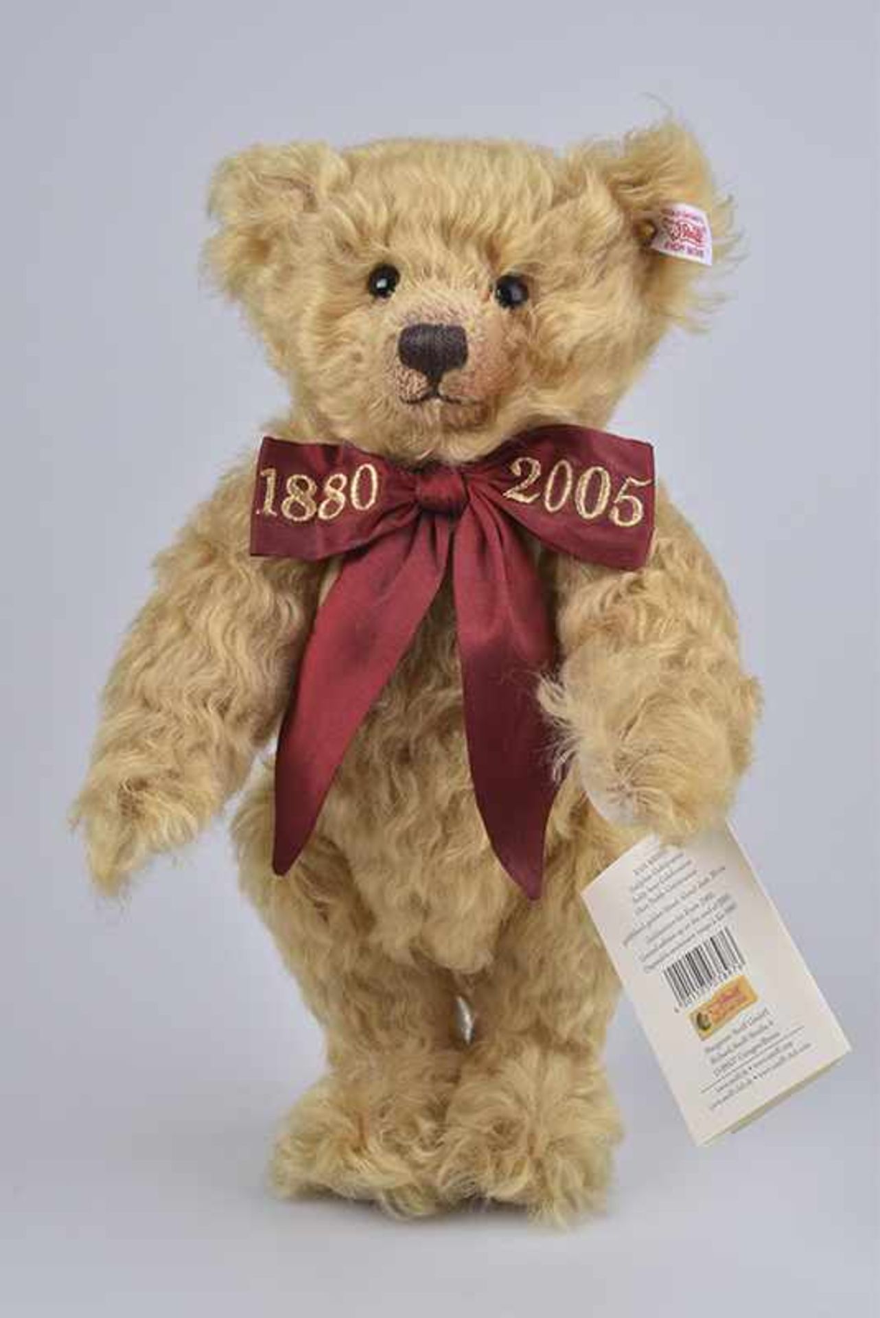 STEIFF Teddybär Celebration, KF, Nr. 038976, limitierte Auflage mit Zertifikat, 125 Jahre Steiff,