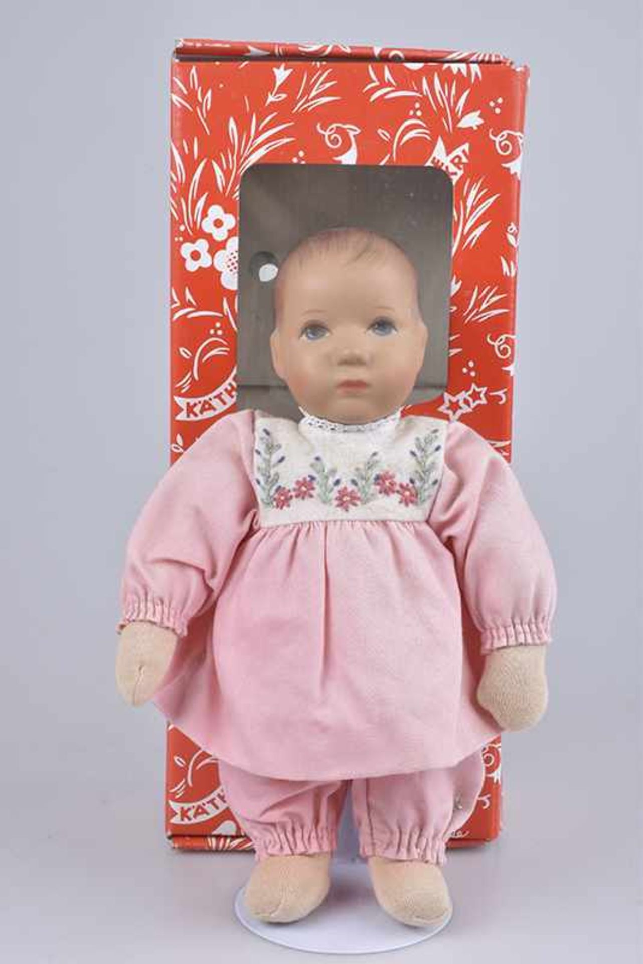 KÄTHE KRUSE Puppe Däumlinchen "Gigi", Typ 25 BH, Baby, Kunststoffkopf, gemaltes Gesicht,