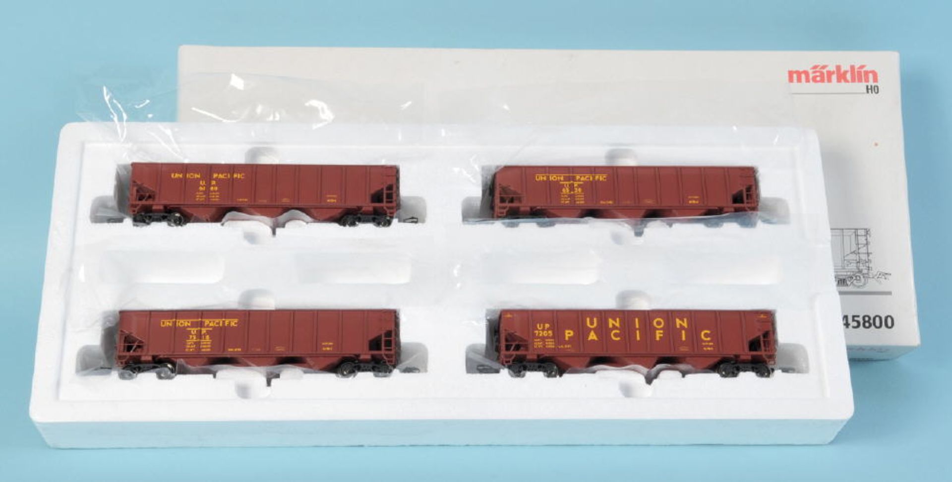 Märklin - Güterwagen-Set "Union Pacific", Nr. 45800Spur H0, OVP