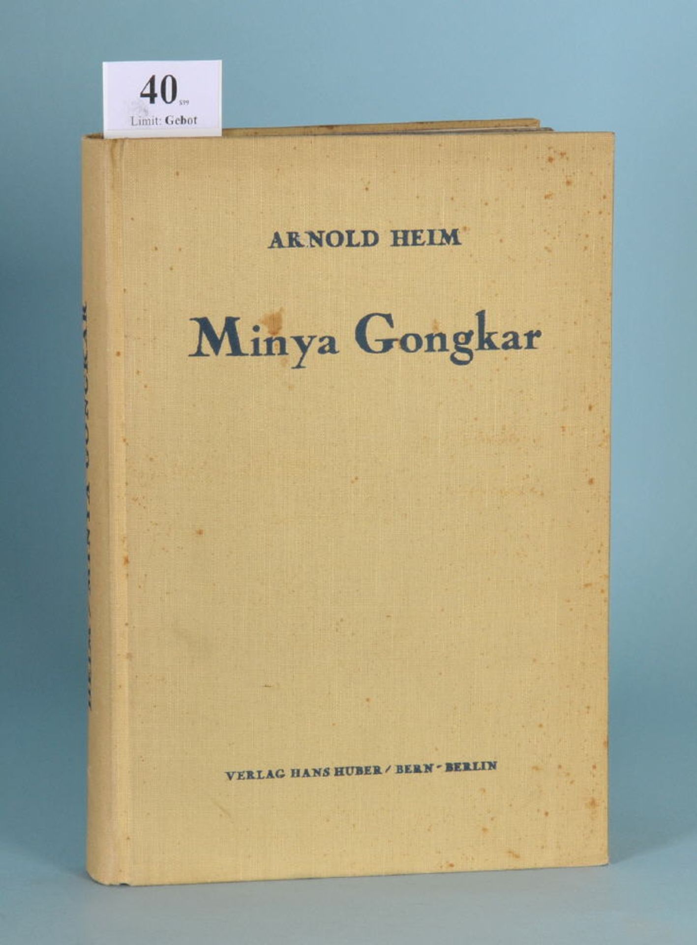 Heim, Arnold "Minya Gongka - Forschungsreise ins...""...Hochgebirge von Chinesisch Tibet. Erlebnisse