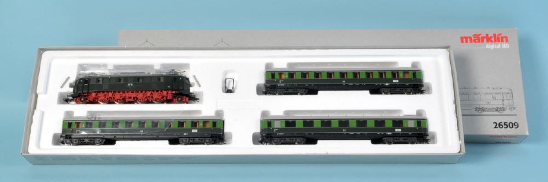 Märklin - Zugpackung "Fernschnellzug Berlin-Leipzig", Nr. 26509Spur H0, OVP