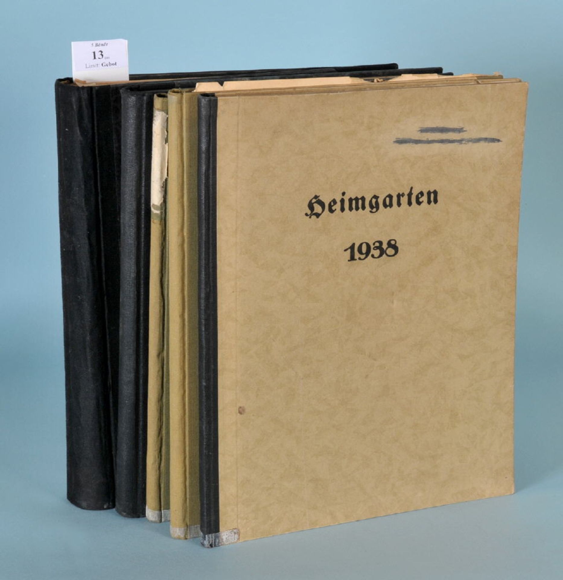 Heimgarten - Kotenlose Wochenbeilage zum Allgäuer Tagblatt5 Bände, Jhrge. 1926/27 in 1 Buch/1935/
