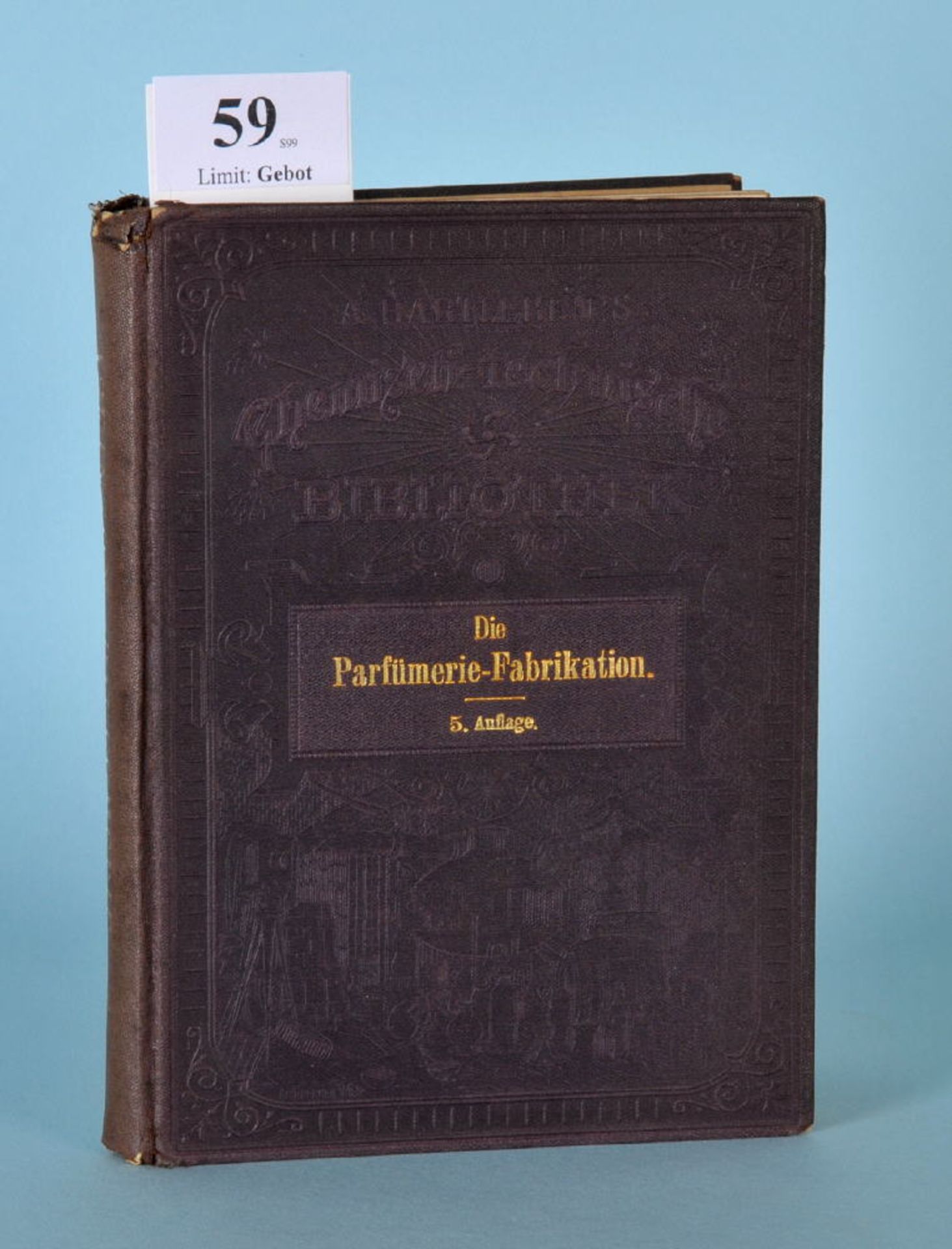 Askinson, George "Die Parfümerie-Fabrikation""A. Hartleben's chemisch-technische Bibliothek, Band