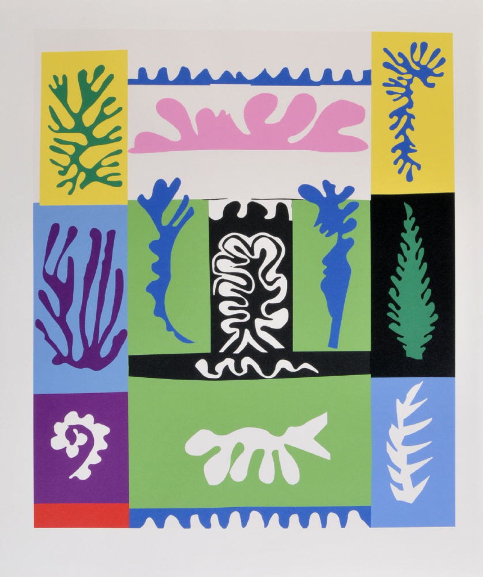 Matisse, Henri, 1869 Cateau/Cambresis - 1954 NizzaFarbserigraphie, 62 x 51 cm, " Tahiti ", Edition