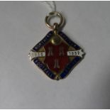 1936-1937 Northern Amateur Football League 9ct medal - 7.11grams