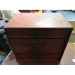 Collectors 4 drawer cabinet