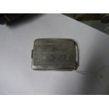 Hallmarked silver compact - 22 grams