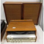 Fidelity record player and speakers