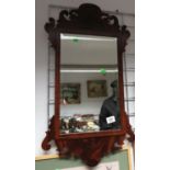 Victorian wall mirror