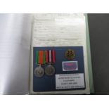 Air Mechanic 1st class Royal Navy Air Service medals, badge and paperwork