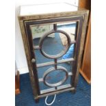 Mirror fronted cabinet