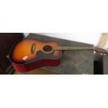 Washburn acoustic guitar