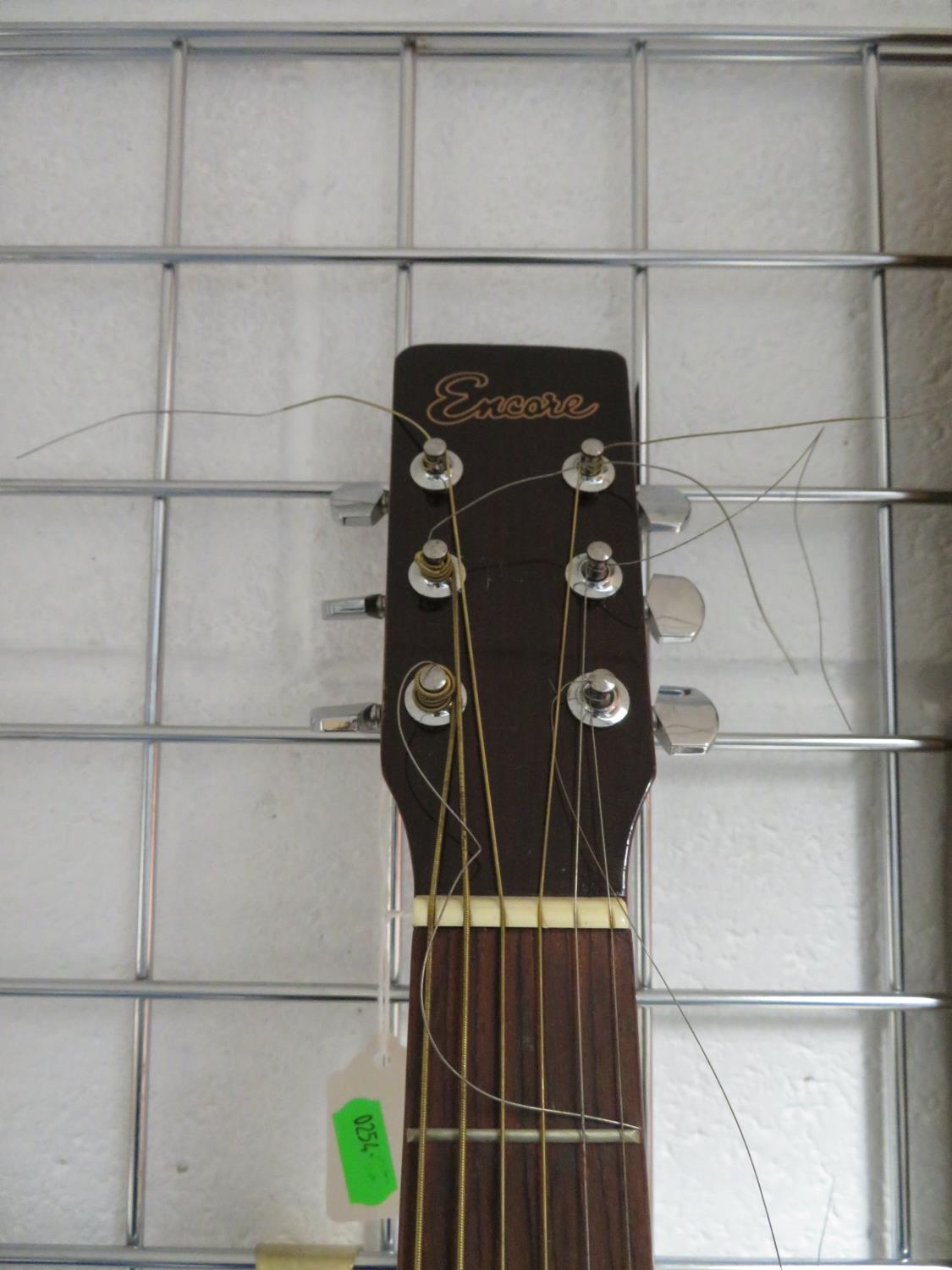 Encore semi acoustic EA255 guitar - Image 3 of 3