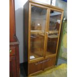 G Plan display cabinet