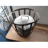 Fire Bucket and metal frame