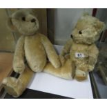 Cashmere jointed high quality teddy bear