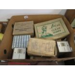 Large box containing switches, timers and electrical components