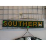 Hand painted Southern sign