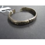 Silver bangle