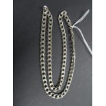 Silver curb chain 35.6grams