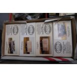 Box containing 4x Parkside Dundas 0 gauge wagons