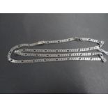 Silver figaro chain 69.5grams