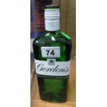 Bottle of Gordon's Gin - sealed