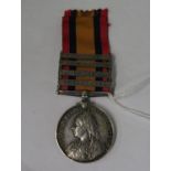 Private L Taylor Northumberland Fusiliers Mounted Infantry silver medal South Africa with