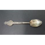 Coronation spoon George VI and Queen Elizabeth the Queen Mother. London 1936. 16g