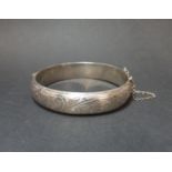 Vintage silver bangle. Birmingham 1960. 20 grams