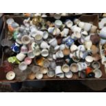 Large collection of assorted egg cups