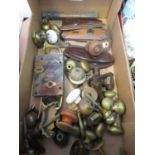 Box of old doorhandles