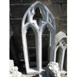 Cast concrete window - large