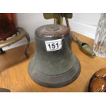 Bronze bell 7" diameter