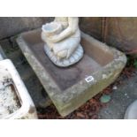 Stone trough