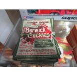 Large collection (over 100) original Berwick Cockles stickers