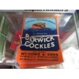 Large collection of original Berwick Cockles labels