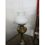 Brass oil lamp