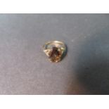 9ct large smoky stone 2.6 grams