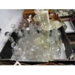 Box of glassware