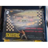 1950's Triang Scalextric set number CM33 boxed - good condition