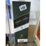 Johnny Walker green label 15 year old Scotch Whisky