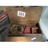 Box of old scales