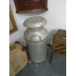 Aluminium milk churn