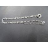 Royal London 22" silver necklace with HM 10 grams