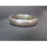 Vintage silver bangle fully hallmarked Birmingham 1979 weight 19grams