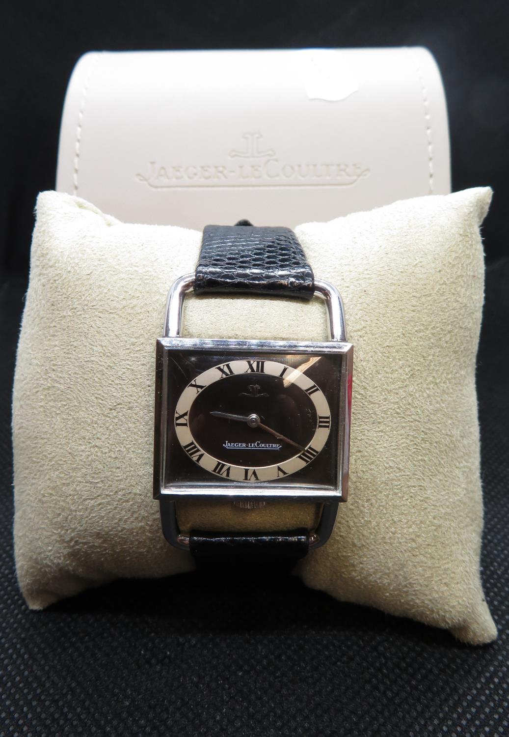 1952 Jaeger Le Coutre mens watch with original strap - excellent condition - Image 4 of 4