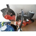 Petrol angle grinder