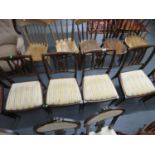 4x upholstered chairs